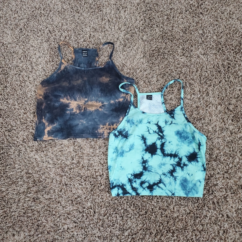 Razorback cropped tanks